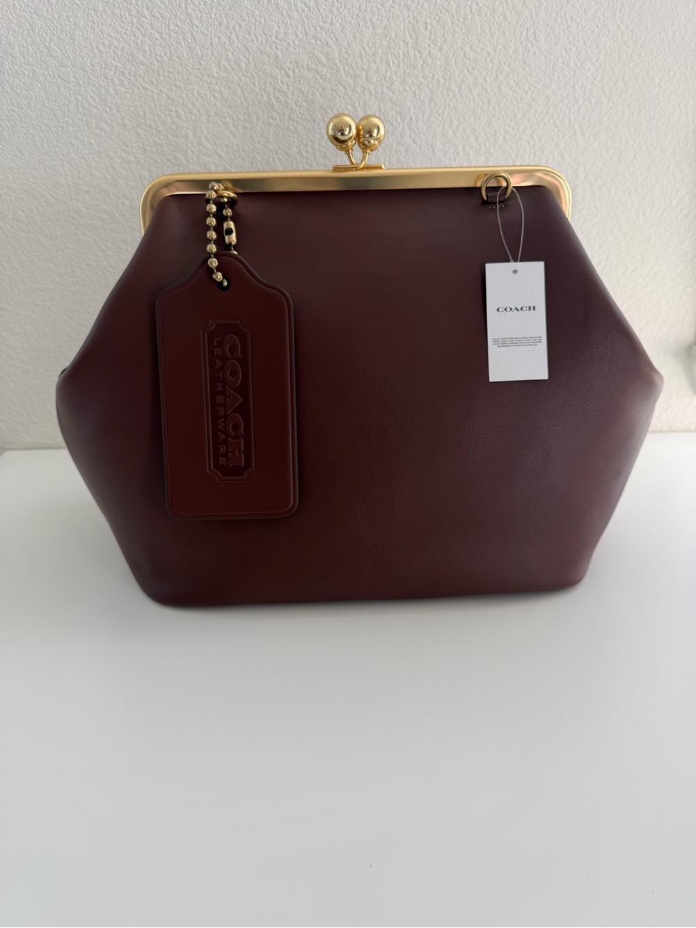 Coach XL Hangtag Bag Charm - Picture 2 of 9